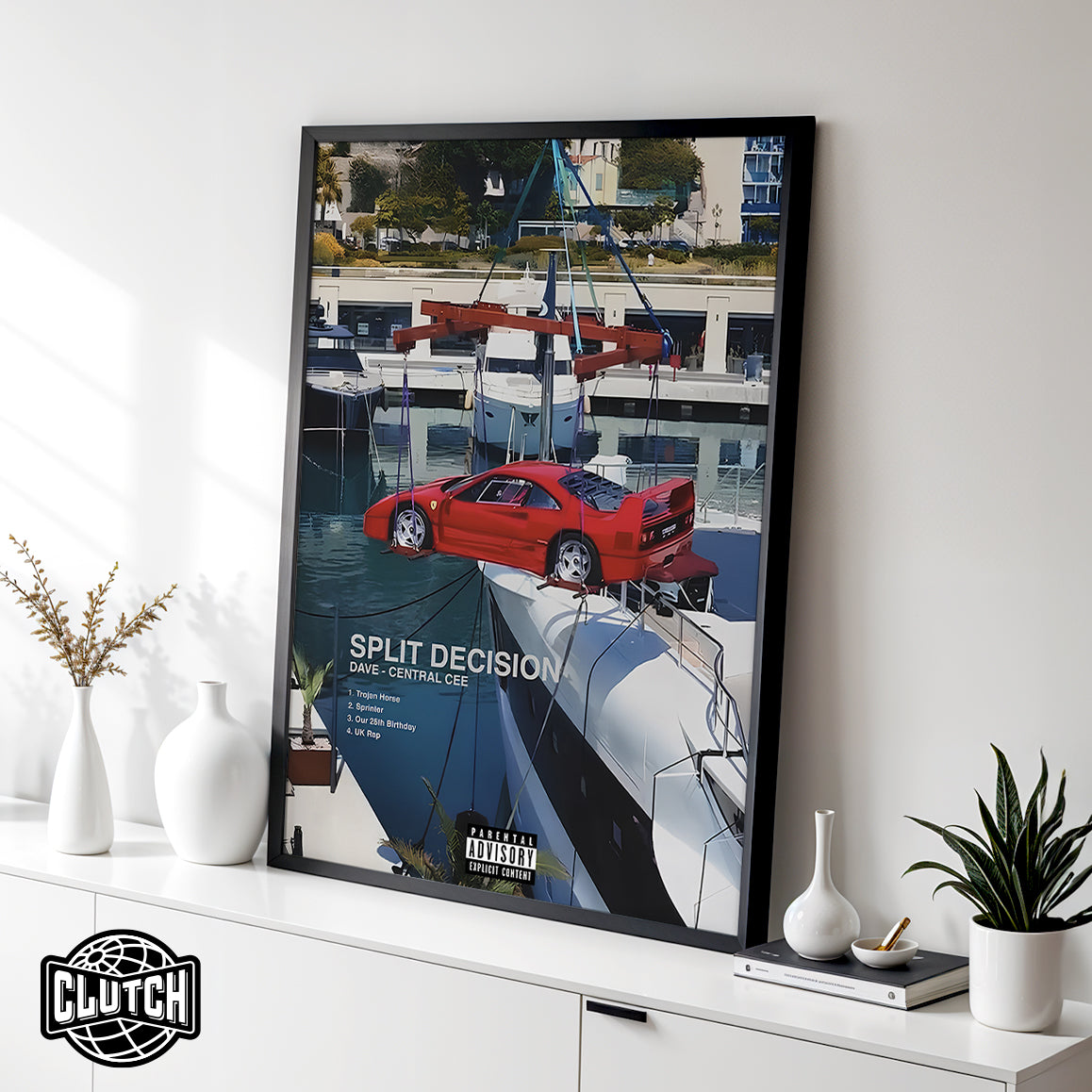 Central Cee Split Decision Poster