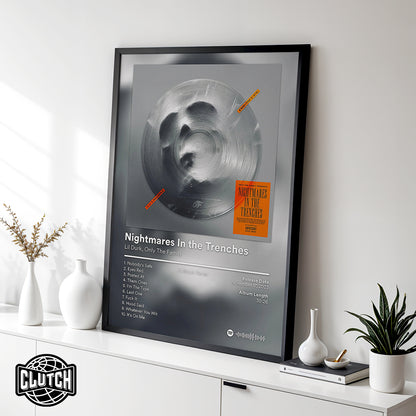 Lil Durk 'Nightmares In The Trenches' Album Poster