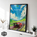 Austrian Grand Prix F1 Poster