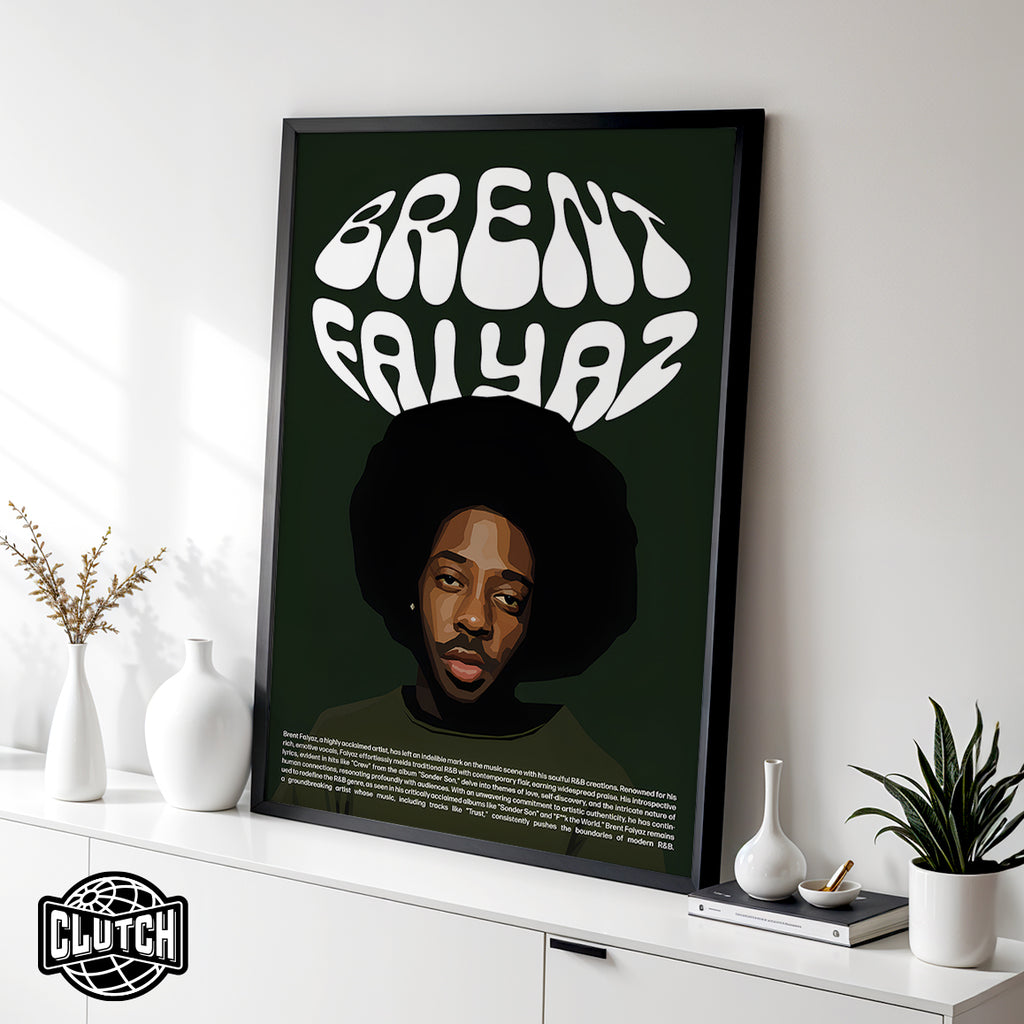 Brent Faiyaz 'Green Vision' Poster
