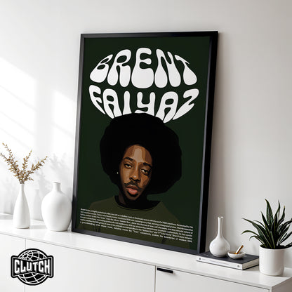 Brent Faiyaz 'Green Vision' Poster