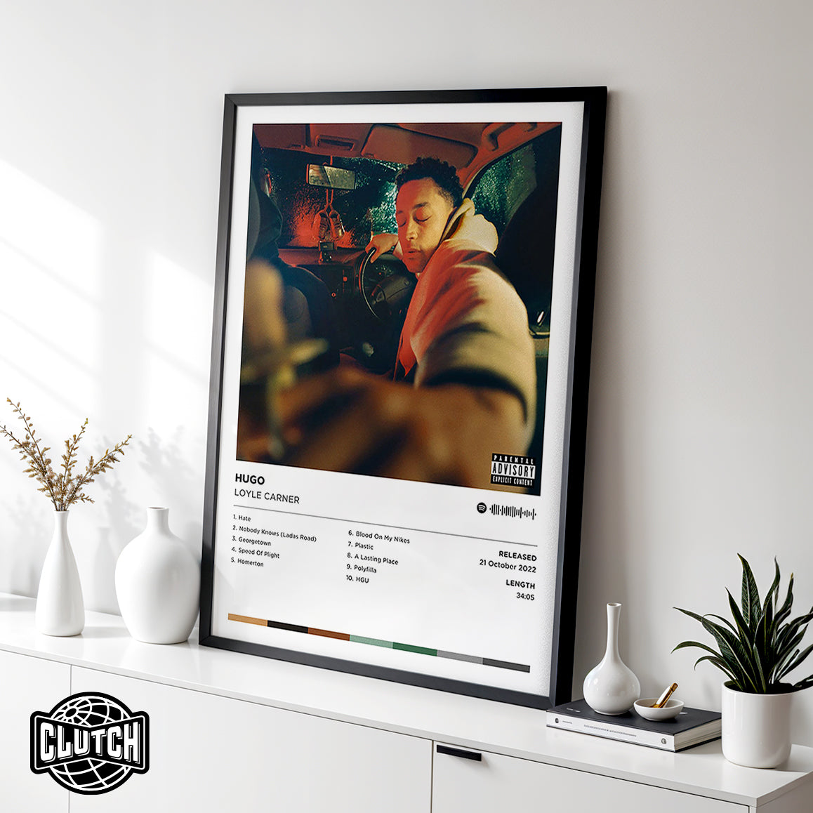 Loyle Carner 'Hugo' Album Poster