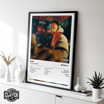 Loyle Carner 'Hugo' Album Poster
