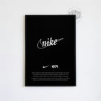 Nike 1971 Poster