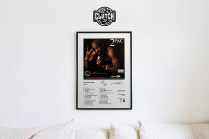 2PAC 'All Eyez On Me' Album Poster