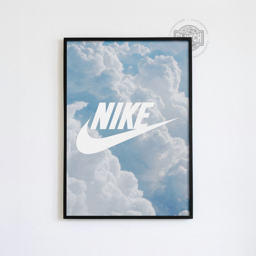 Nike Clouds Poster