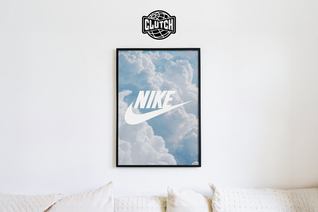 Nike Clouds Poster