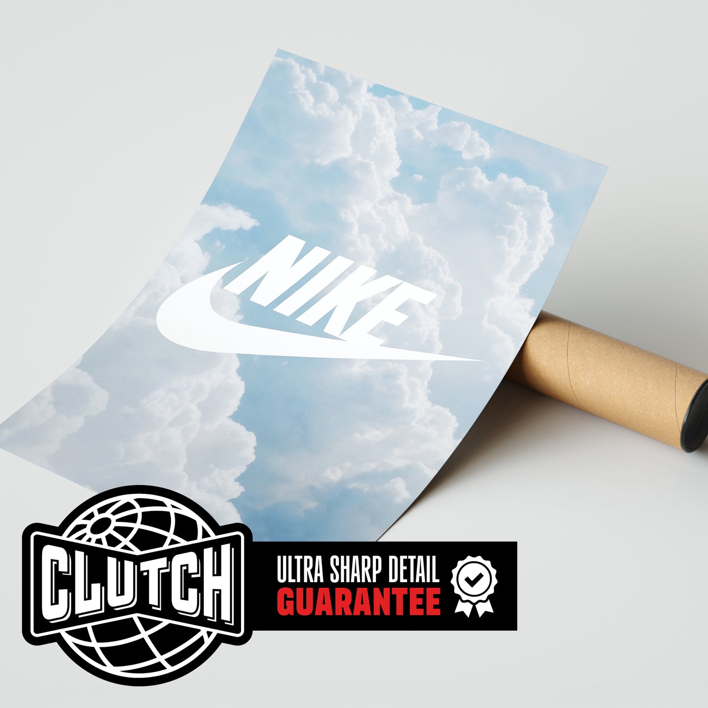 Nike Clouds Poster