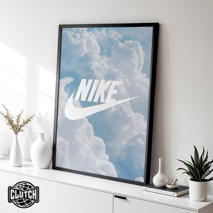 Nike Clouds Poster