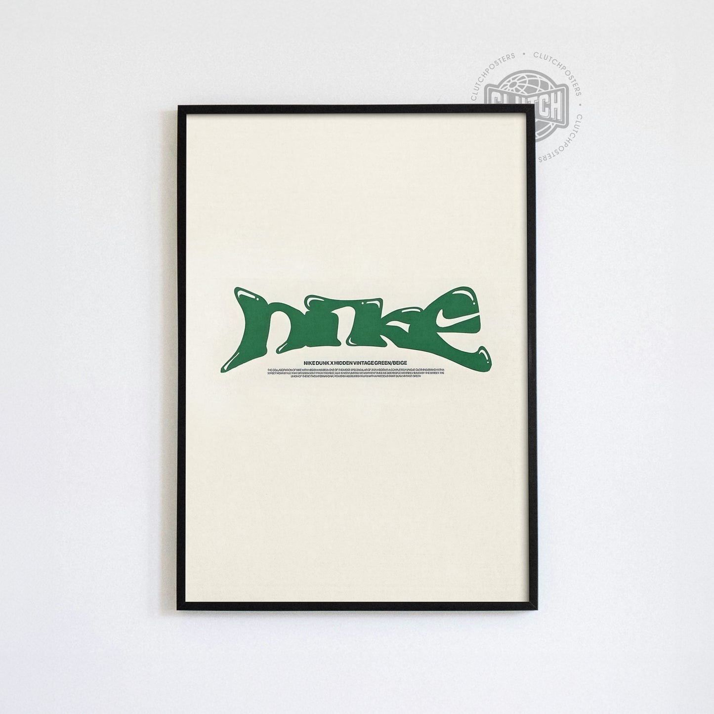 Nike Green Poster
