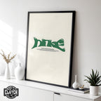 Nike Green Poster