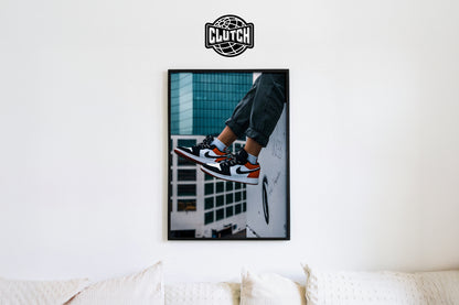 Nike Shoes High-Rise Poster