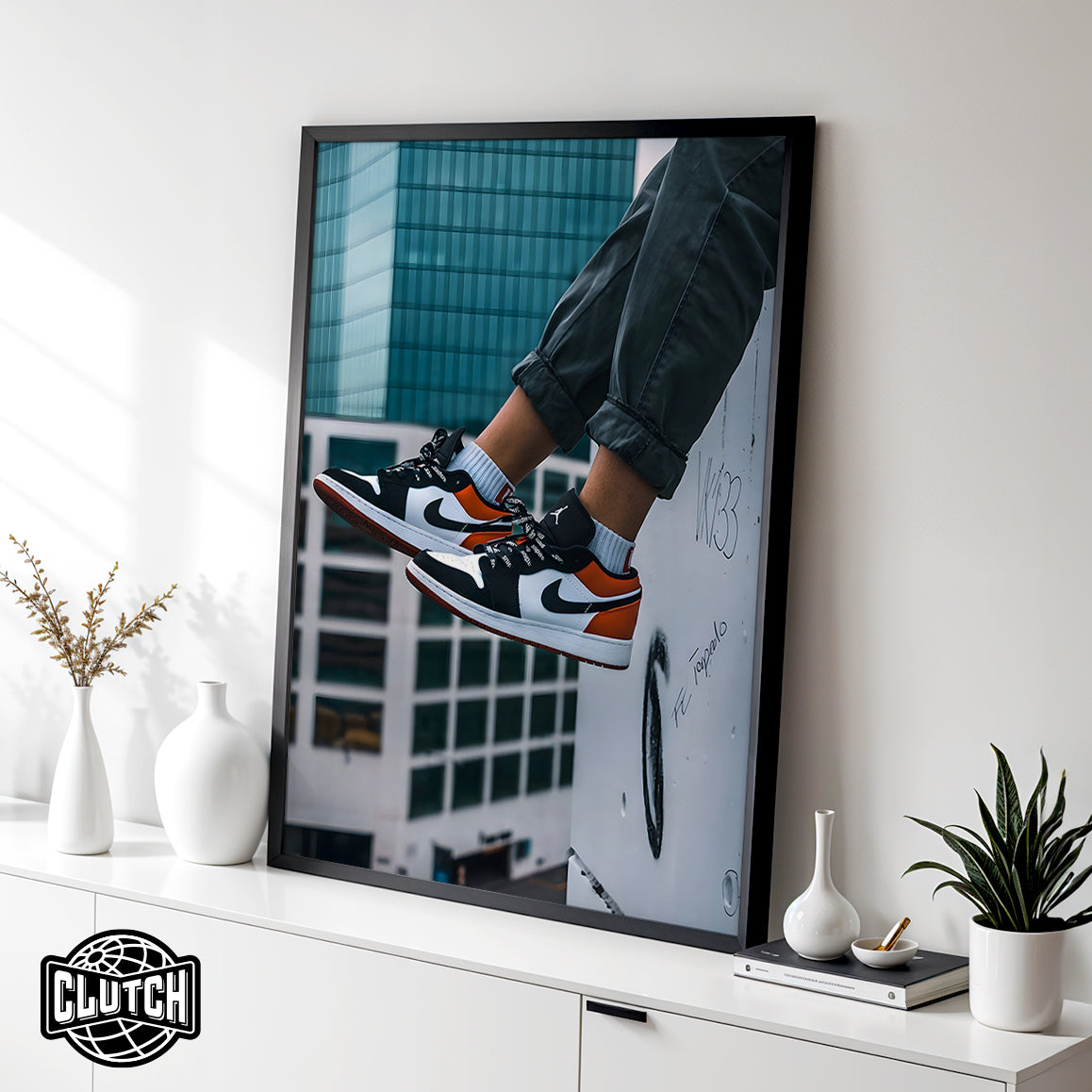 Nike Shoes High-Rise Poster
