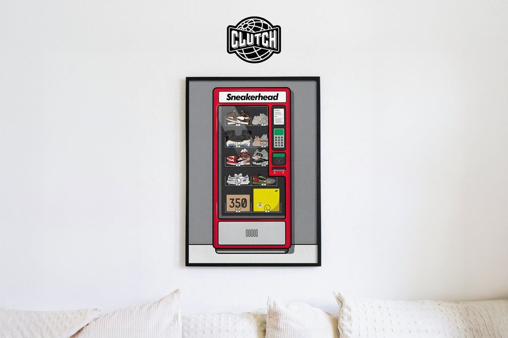 Sneaker Vending Machine Poster