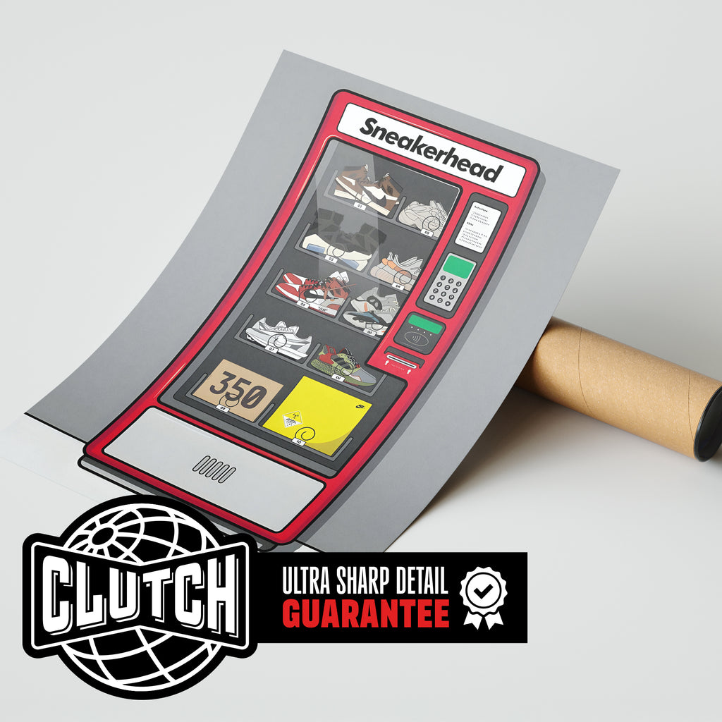 Sneaker Vending Machine Poster