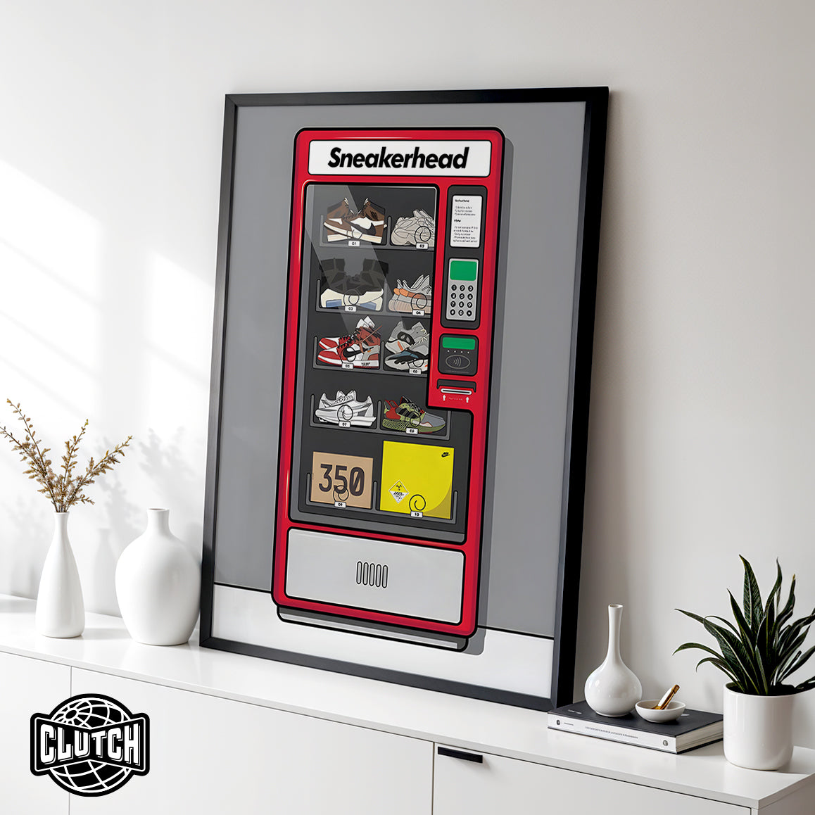 Sneaker Vending Machine Poster