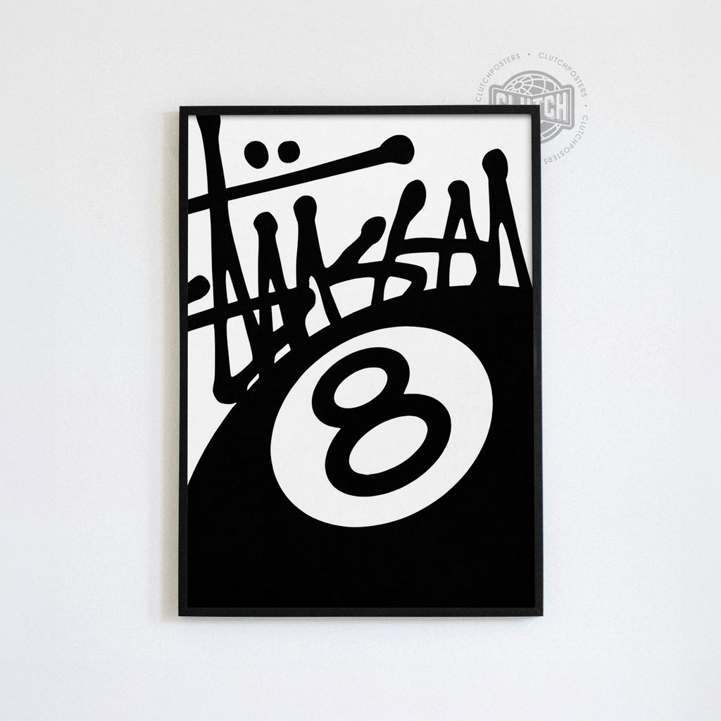 Stussy 8 Ball Poster
