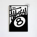 Stussy 8 Ball Poster