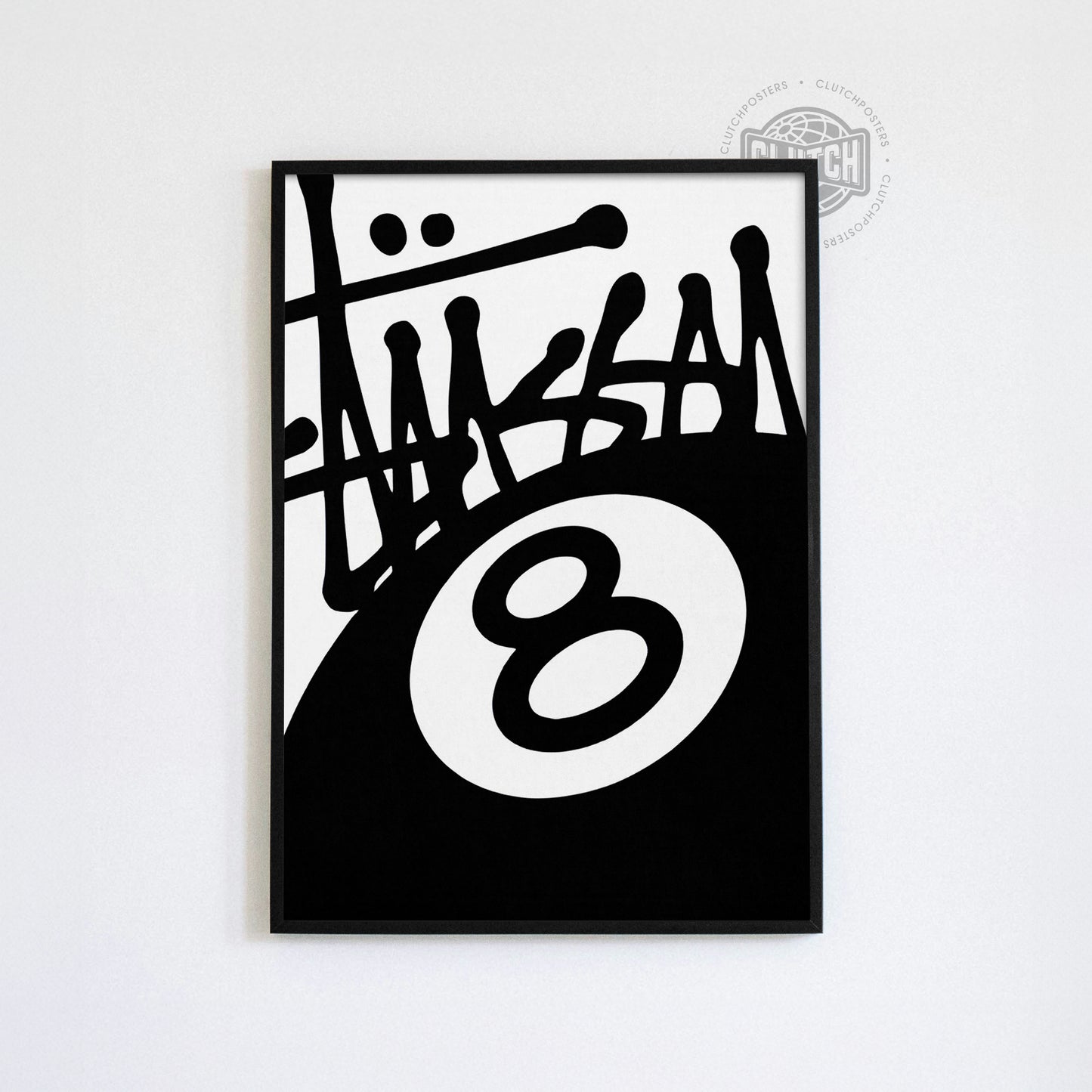 Stussy 8 Ball Poster
