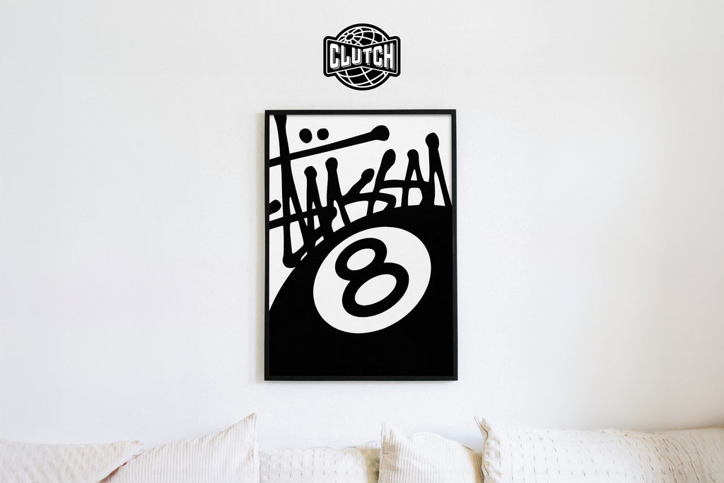 Stussy 8 Ball Poster