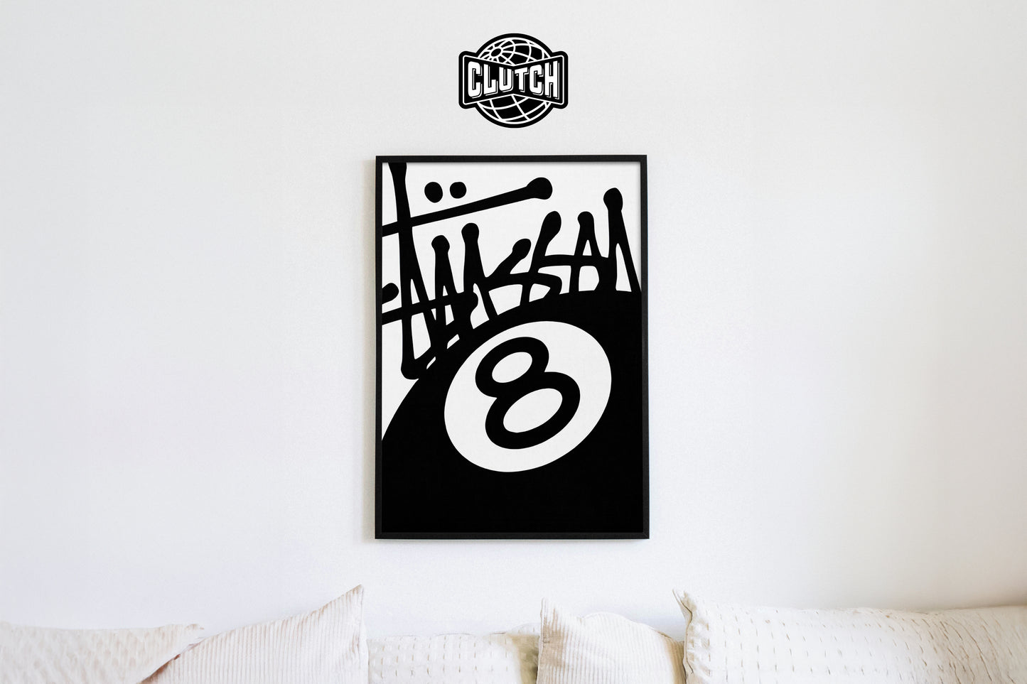 Stussy 8 Ball Poster