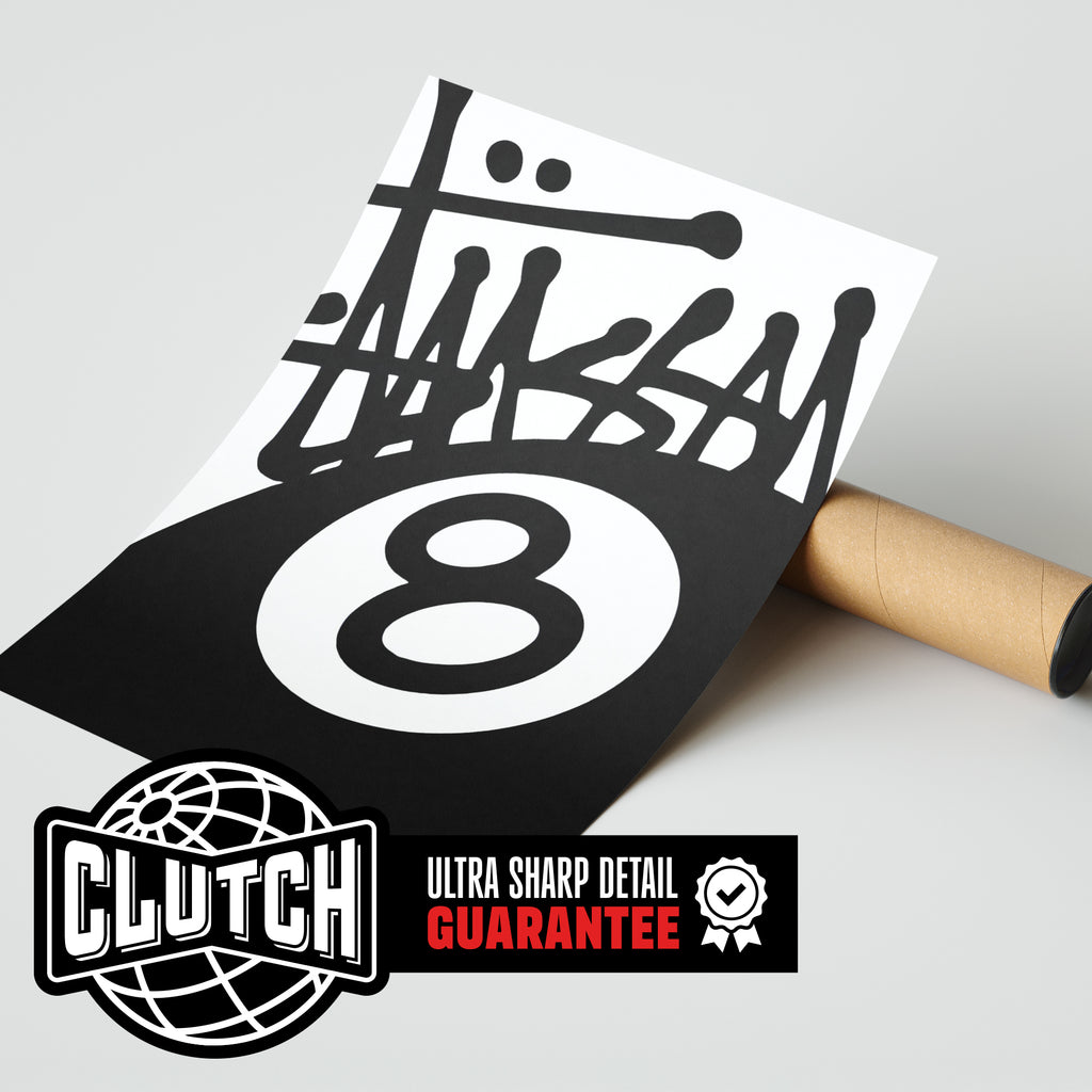Stussy 8 Ball Poster