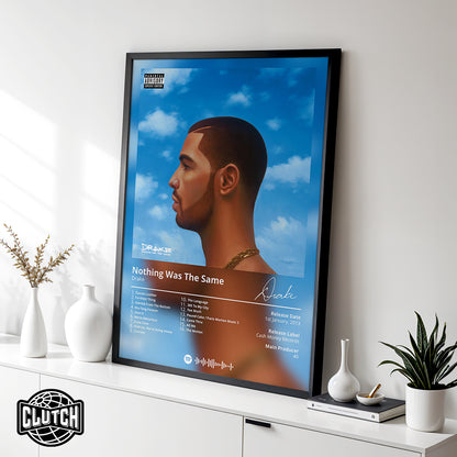 Drake 'Nothing Was The Same' Album Poster
