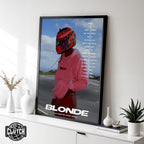 Frank Ocean 'Blonde' Aesthetic Poster