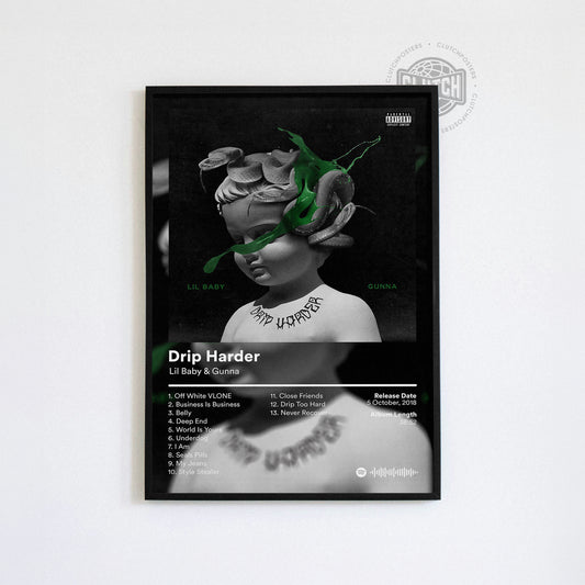 Gunna 'Drip Harder' Album Poster