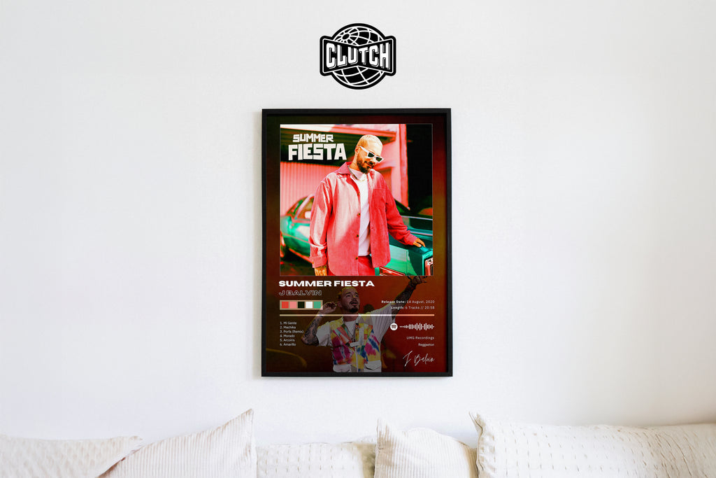 J Balvin 'Summer Fiesta' Album Poster