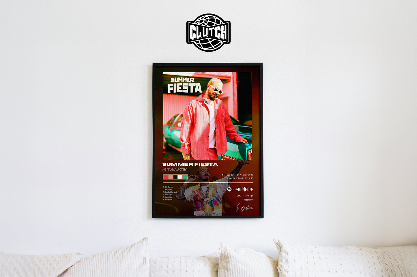 J Balvin 'Summer Fiesta' Album Poster