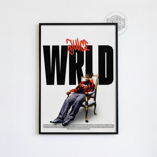 Juice WRLD 'Throne' Poster
