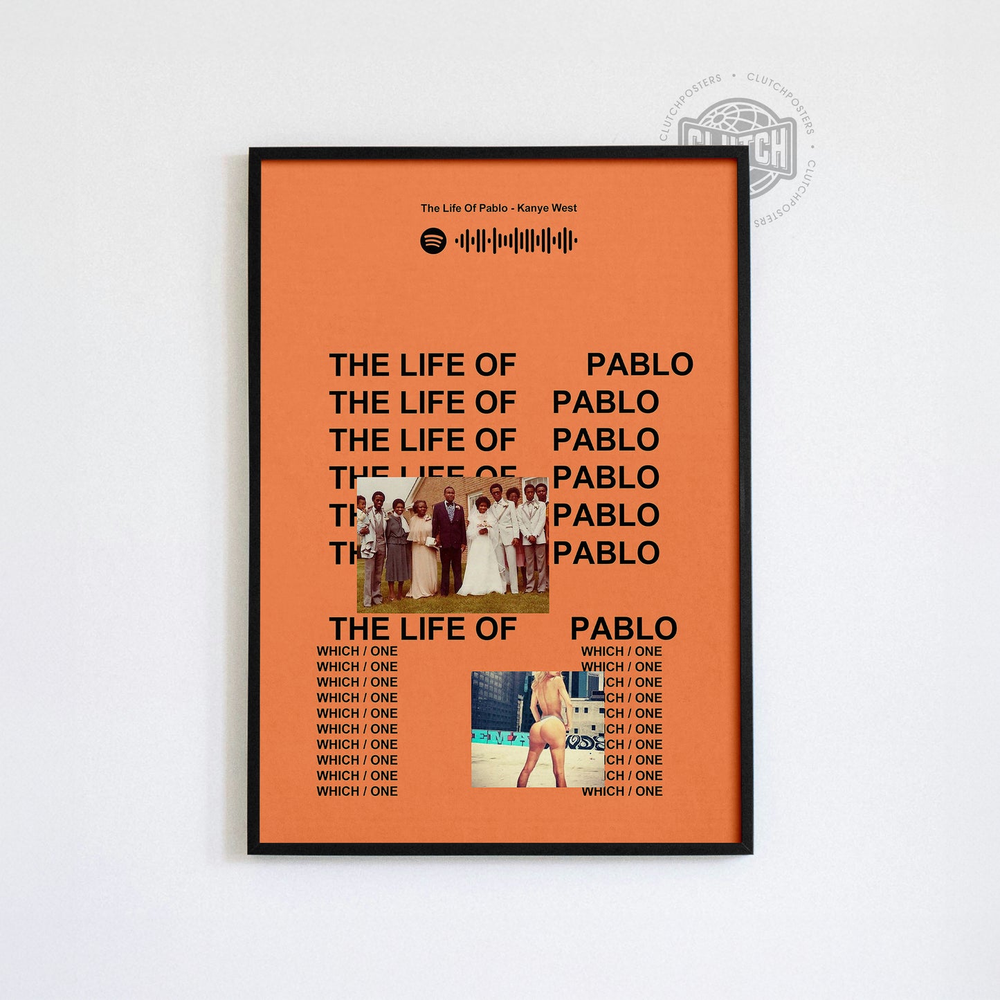 Kanye West 'The Life Of Pablo' Spotify Poster