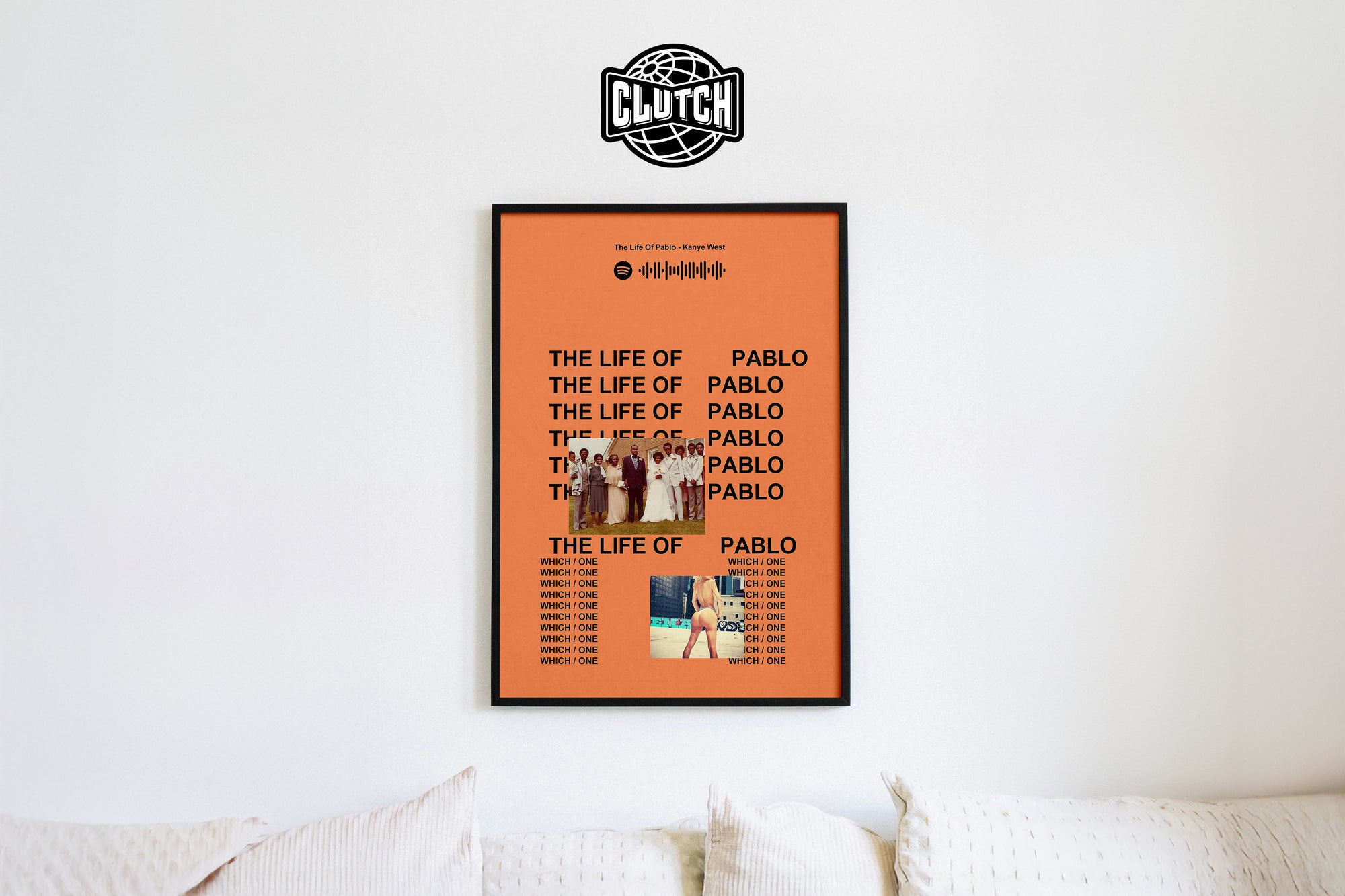 Kanye West 'The Life Of Pablo' Spotify Poster