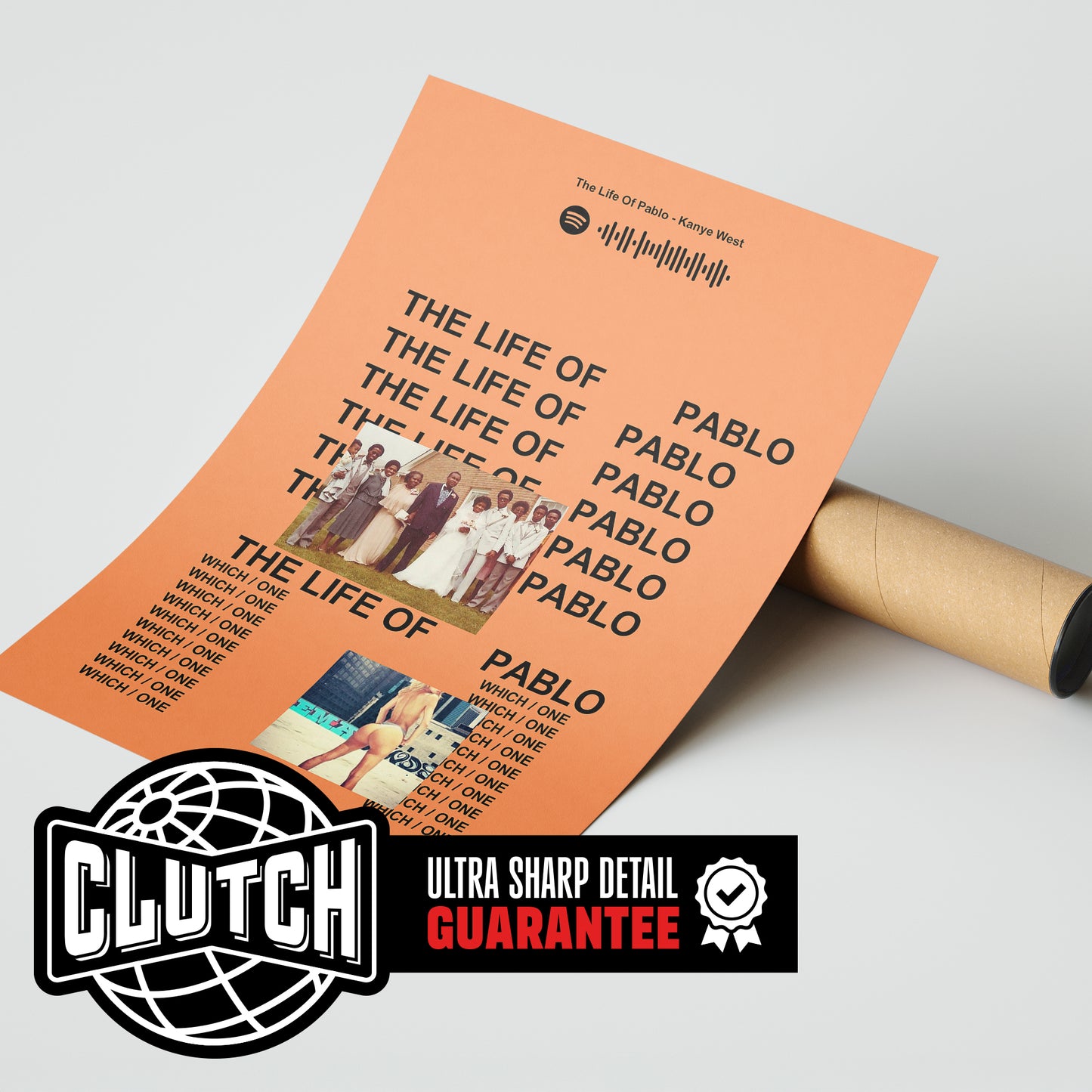 Kanye West 'The Life Of Pablo' Spotify Poster