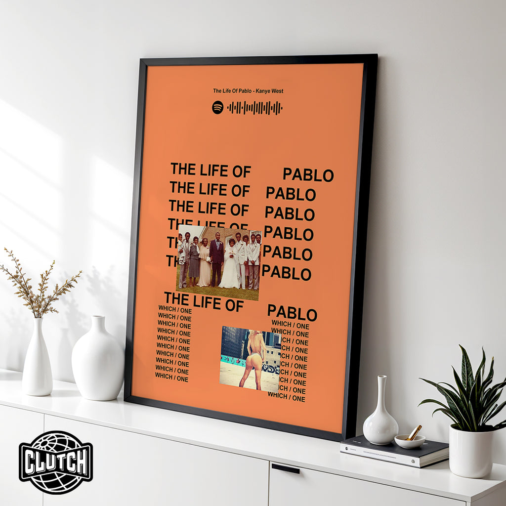 Kanye West 'The Life Of Pablo' Spotify Poster