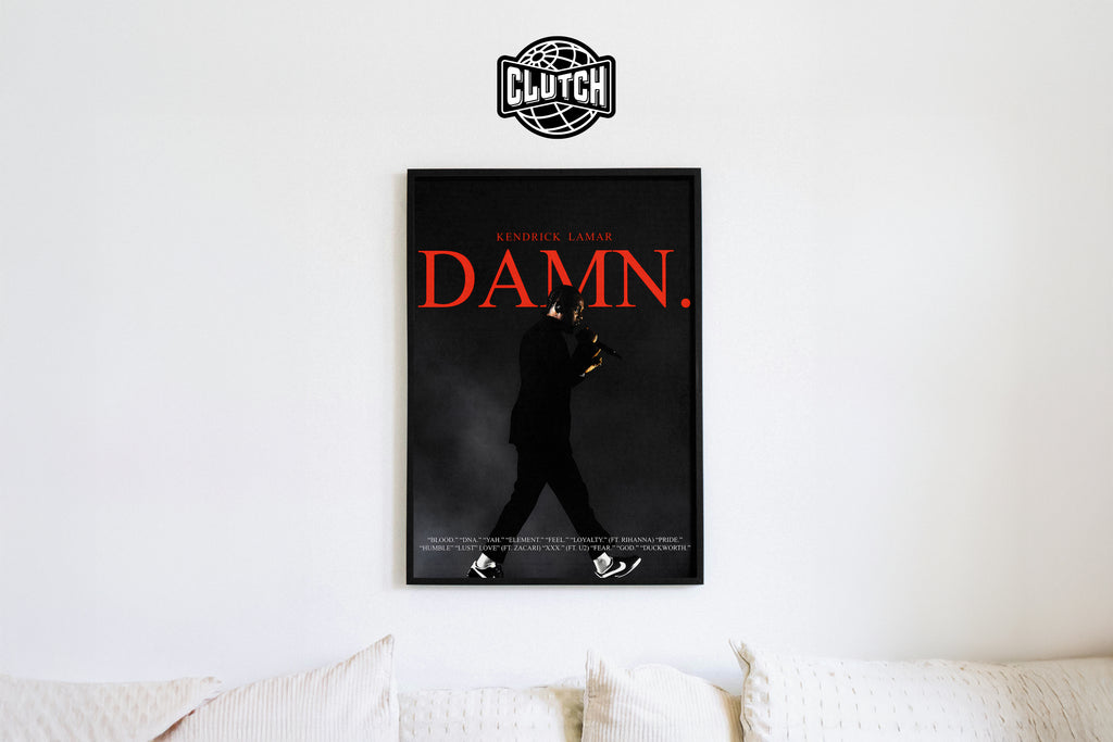 Kendrick Lamar 'DAMN' Poster