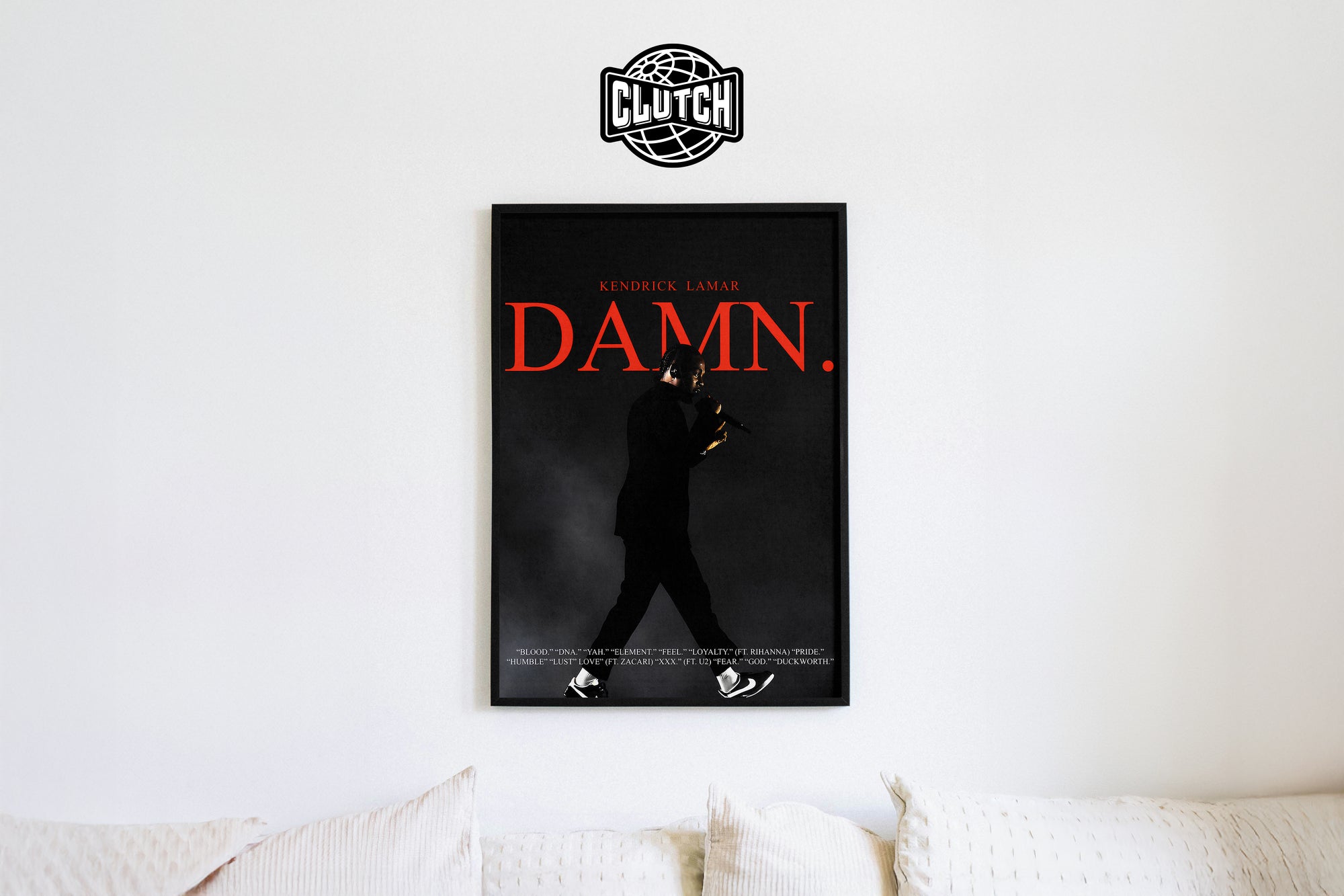Kendrick Lamar 'DAMN' Poster