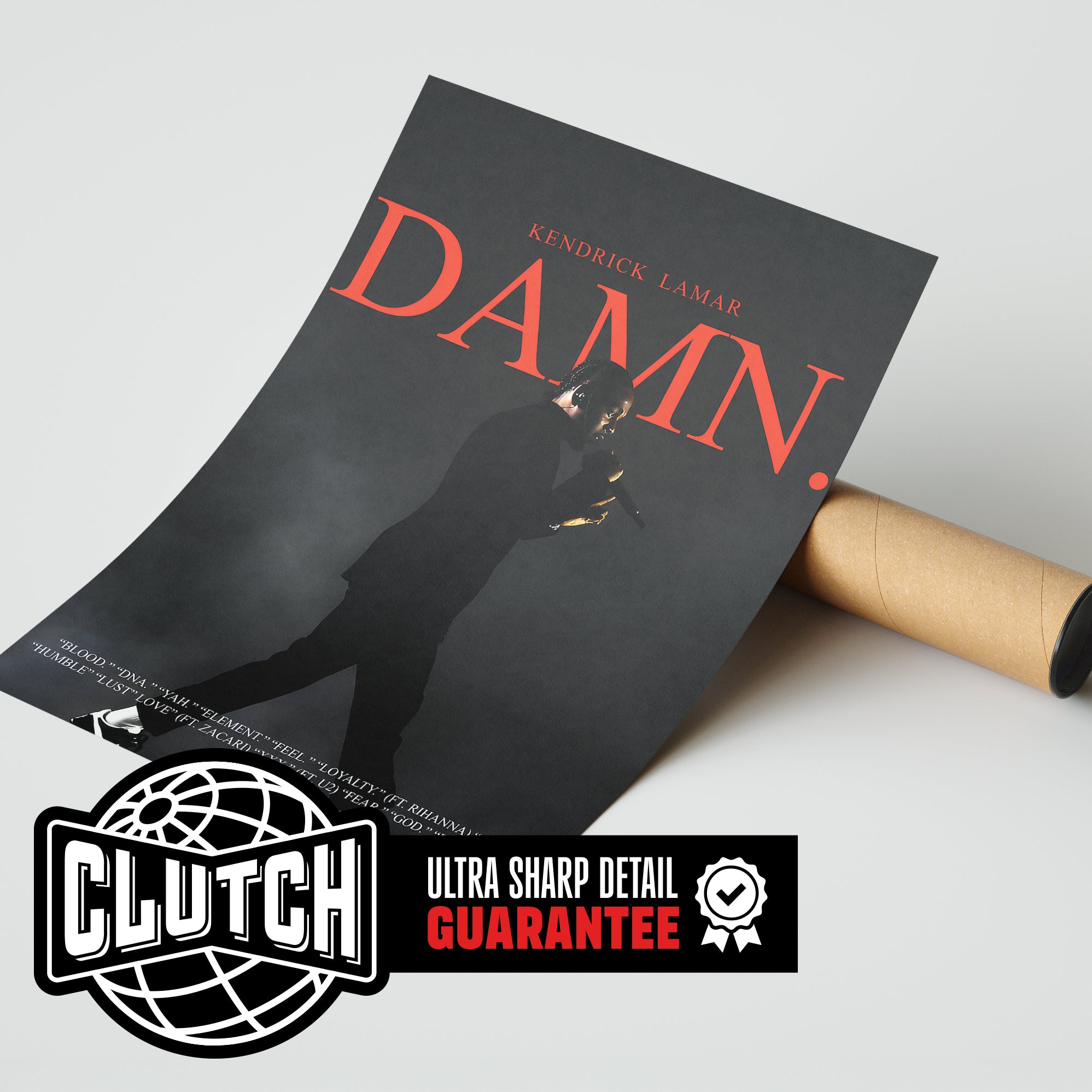 Kendrick Lamar 'DAMN' Poster