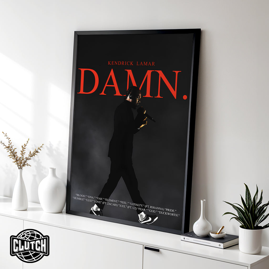 Kendrick Lamar 'DAMN' Poster
