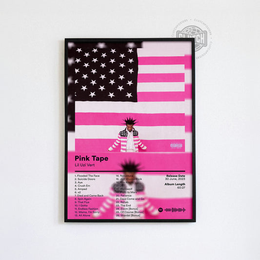 Lil Uzi Vert 'Pink Tape' Album Poster