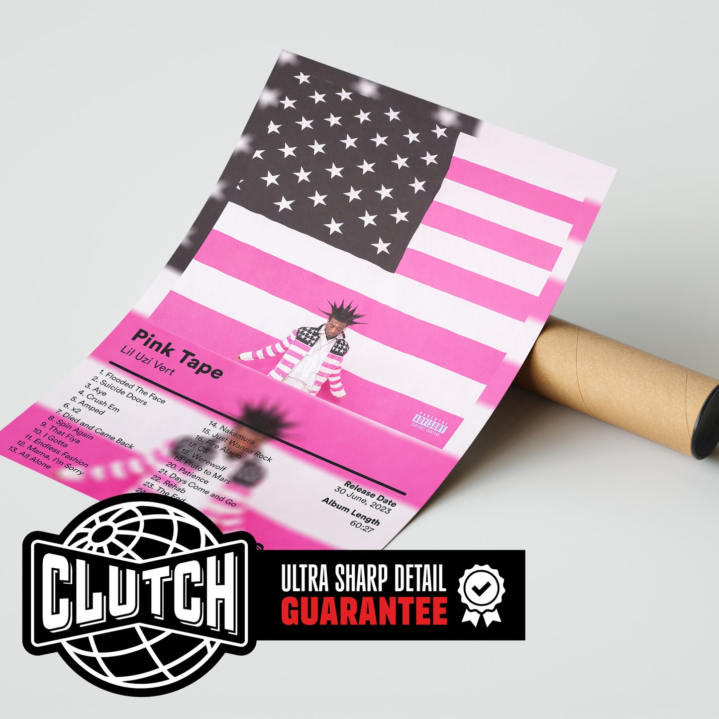 Lil Uzi Vert 'Pink Tape' Album Poster