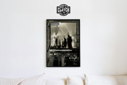 Oasis 'Heathen Chemistry' Album Poster