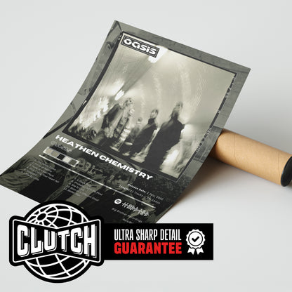 Oasis 'Heathen Chemistry' Album Poster