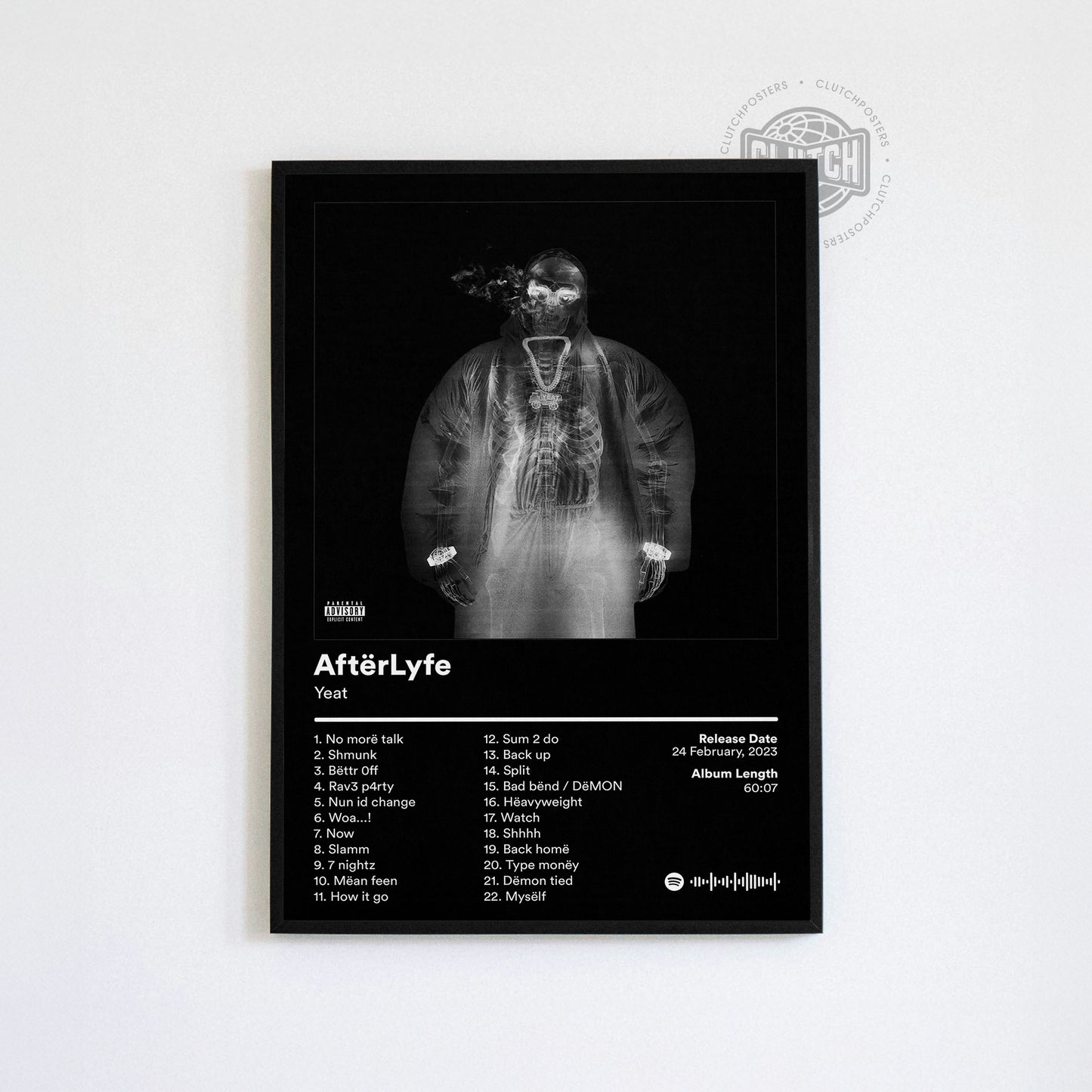 Yeat 'AftërLyfe' Album Poster