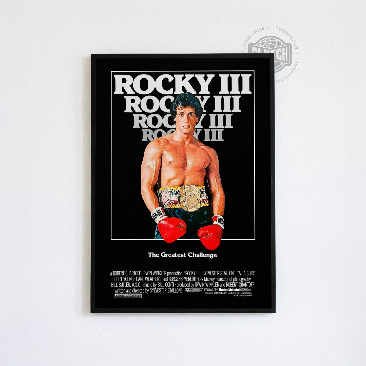 Rocky III Poster