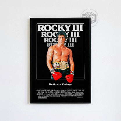 Rocky III Poster