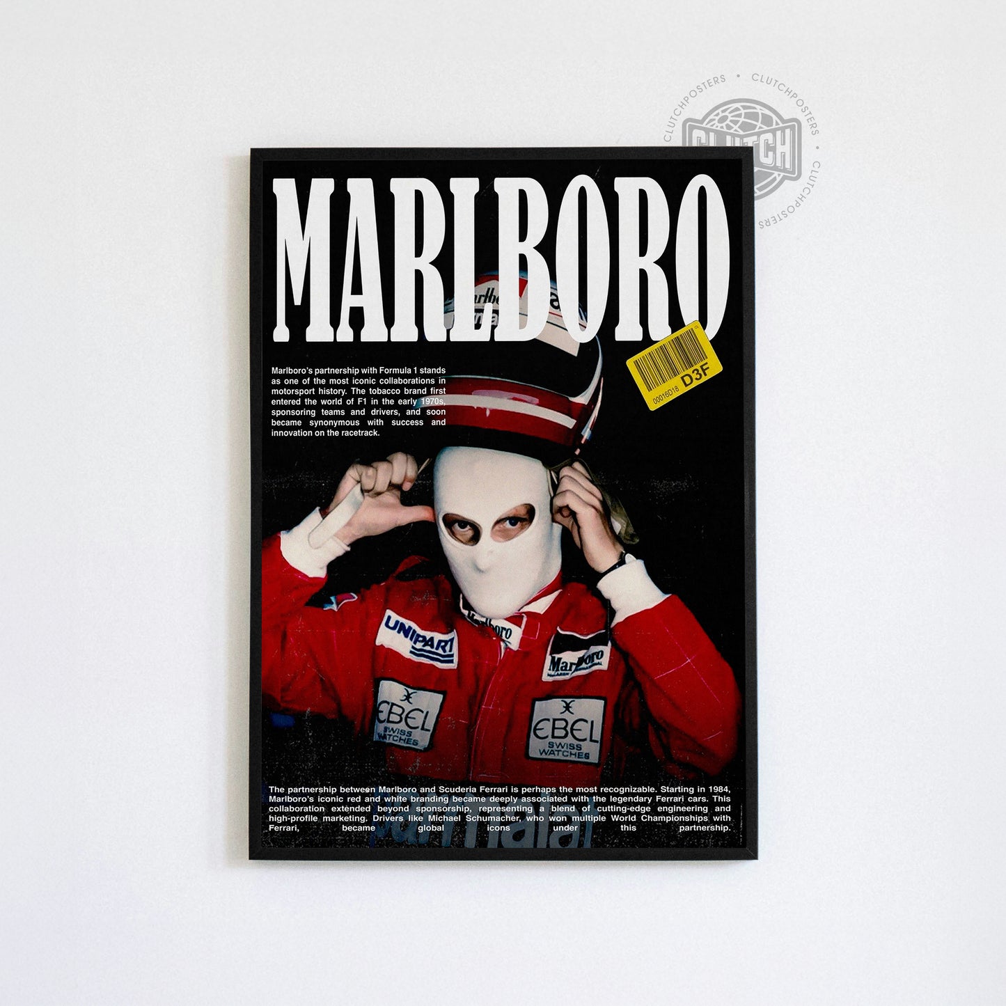 F1 Marlboro Classic Poster