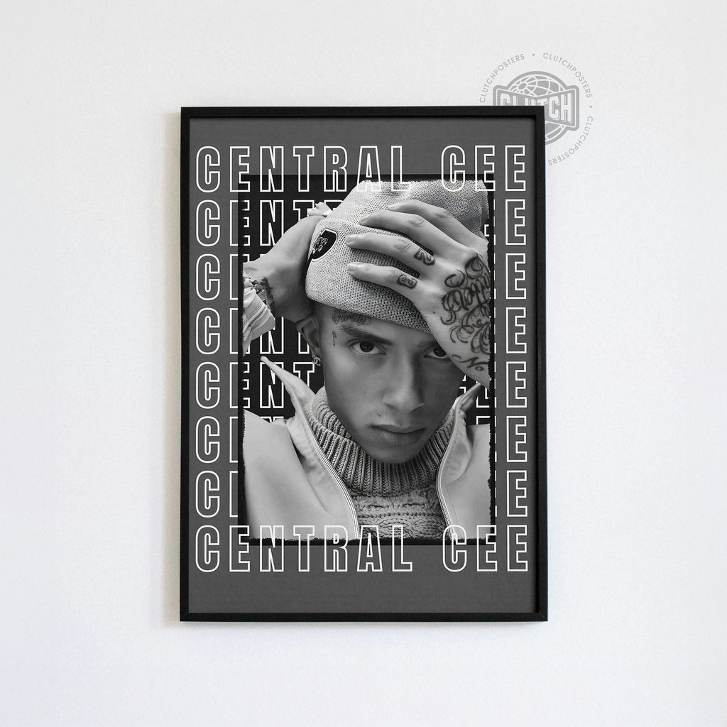 Central Cee 'Writing' Poster