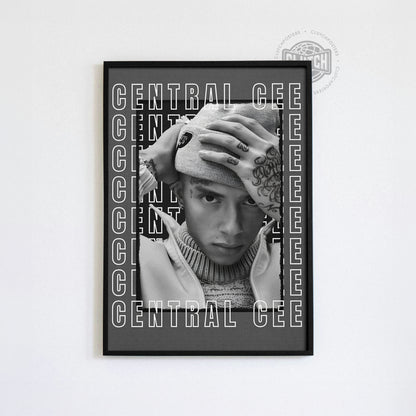 Central Cee 'Writing' Poster